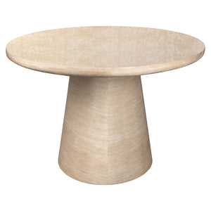 Dining Table Fictus Faux Travertine (beige) – Richmond Interiors