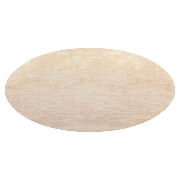 Dining Table Fictus Faux Travertine (beige) – Richmond Interiors