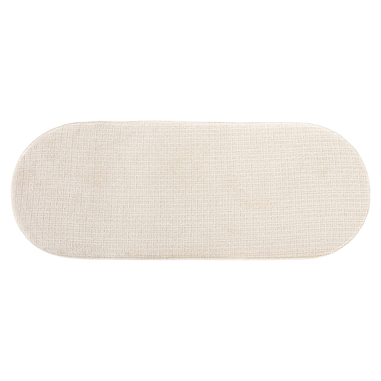 Bench Gallice natural beige travertine (Beige)- Richmond Interiors