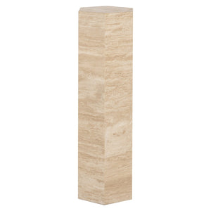 Column Vespin natural beige travertine (Beige)