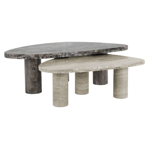Coffee Table Nazario Set of 2 (brown) – Richmond Interiors
