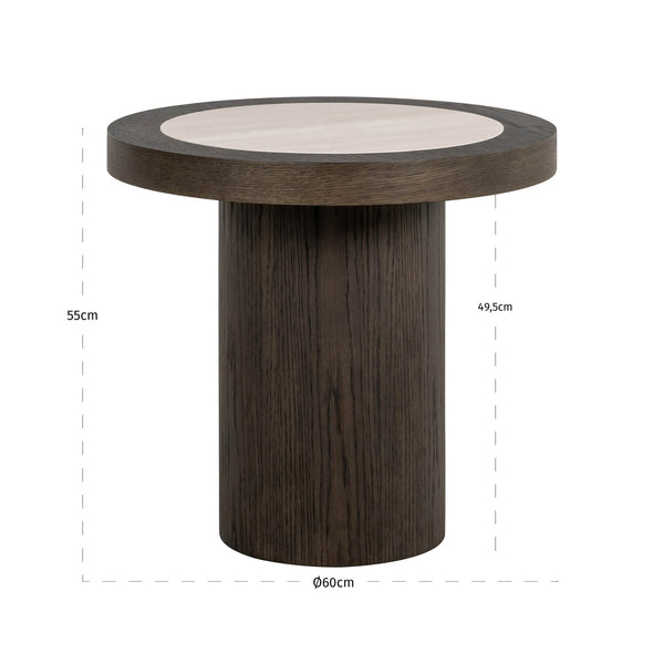 End table Nando brown