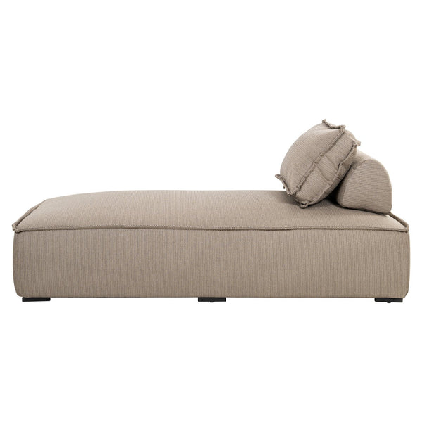 Outdoor daybed Jondal taupe