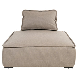 Outdoor daybed Jondal taupe