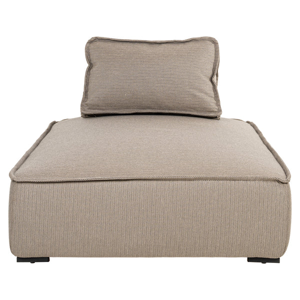 Outdoor daybed Jondal taupe