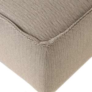 Outdoor daybed Jondal taupe