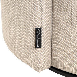 Outdoor dining chair Marlin beige swivel