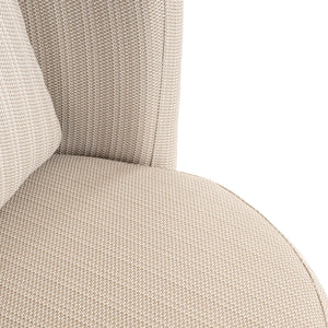 Outdoor dining chair Marlin beige swivel