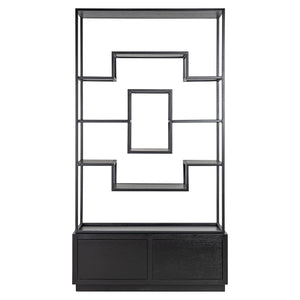 Display Cabinet Bonvoy Black 2 – Drawers (black) – Richmond Interiors