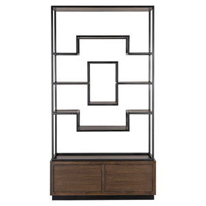 Display Cabinet Bonvoy Brown 2 – Drawers (brown) – Richmond Interiors