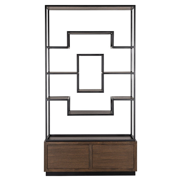 Display Cabinet Bonvoy Brown 2 – Drawers (brown) – Richmond Interiors