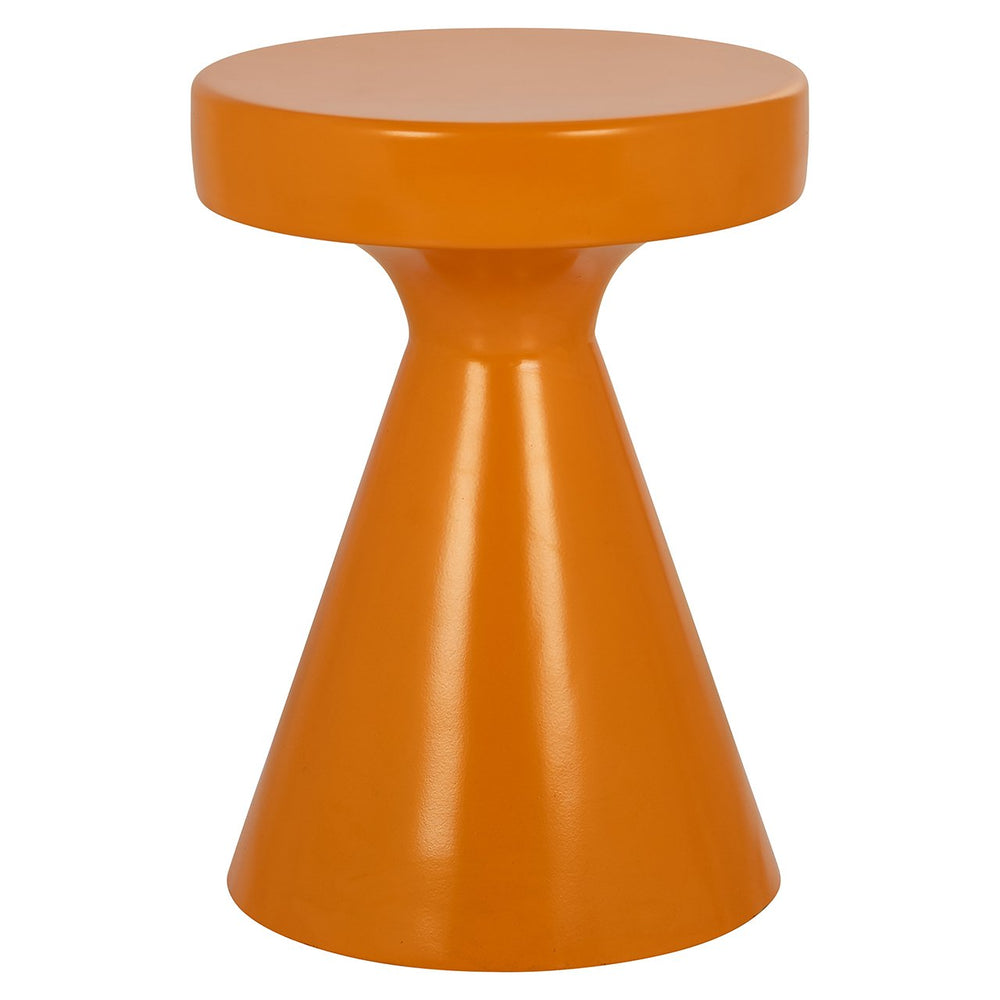 End table Kimble orange small 30Ø