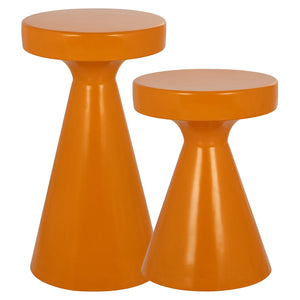 End Table Kimble Orange Small 30Ø – Richmond Interiors