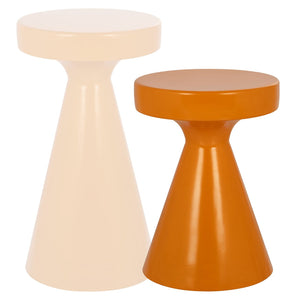 End Table Kimble Orange Small 30Ø – Richmond Interiors
