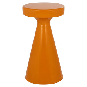 End table Kimble dark orange big 30Ø