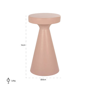 End Table Kimble Pink Big 30Ø (pink) – Richmond Interiors