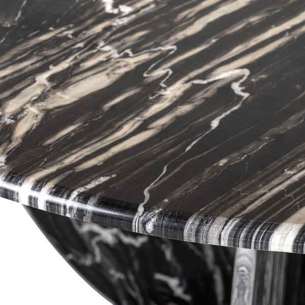 Dining Table Bancroft 129Ø (black) – Richmond Interiors