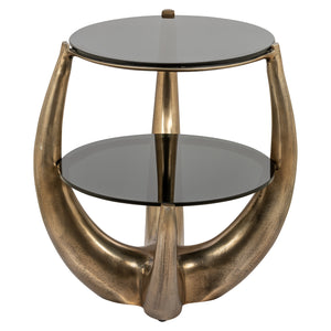 End Table Aida (gold) – Richmond Interiors