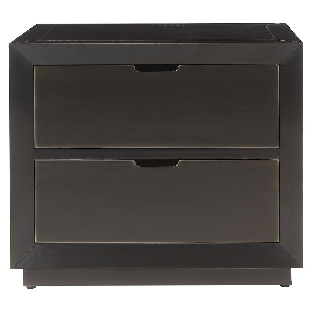 Nightstand Dante 2-drawers (Brown)