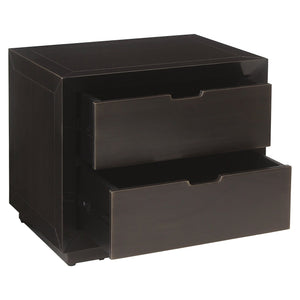 Nightstand Dante 2 – Drawers (brown) – Richmond Interiors