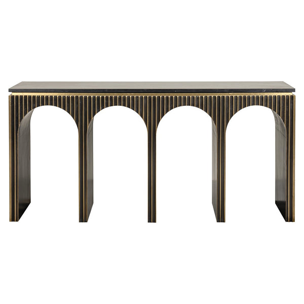 Console Les Arcs (brushed Gold) – Richmond Interiors