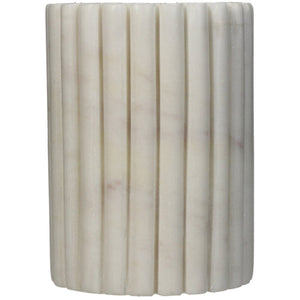 Amara White Marble Toothbrush Holder by Libra, image 4