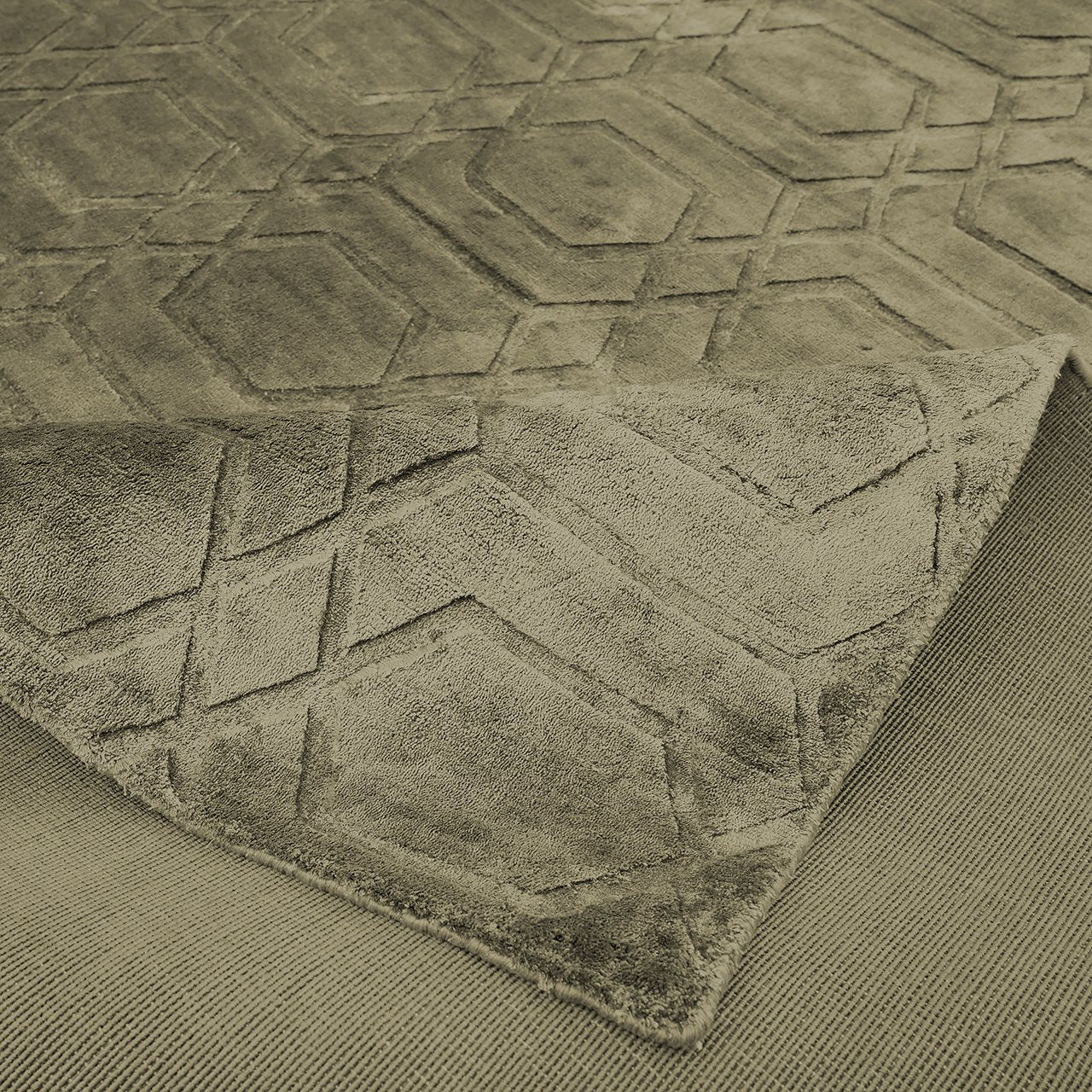 Carpet Liva olive 200x300 (Olive)- Richmond Interiors