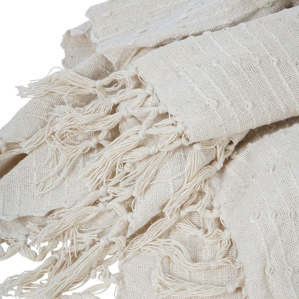 Jette Throw Cream 125x150cm by Libra, image 3