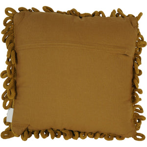 Lucan Cushion Mustard 45x45cm by Libra, image 3