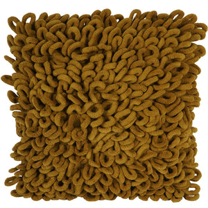 Lucan Cushion Mustard 45x45cm by Libra