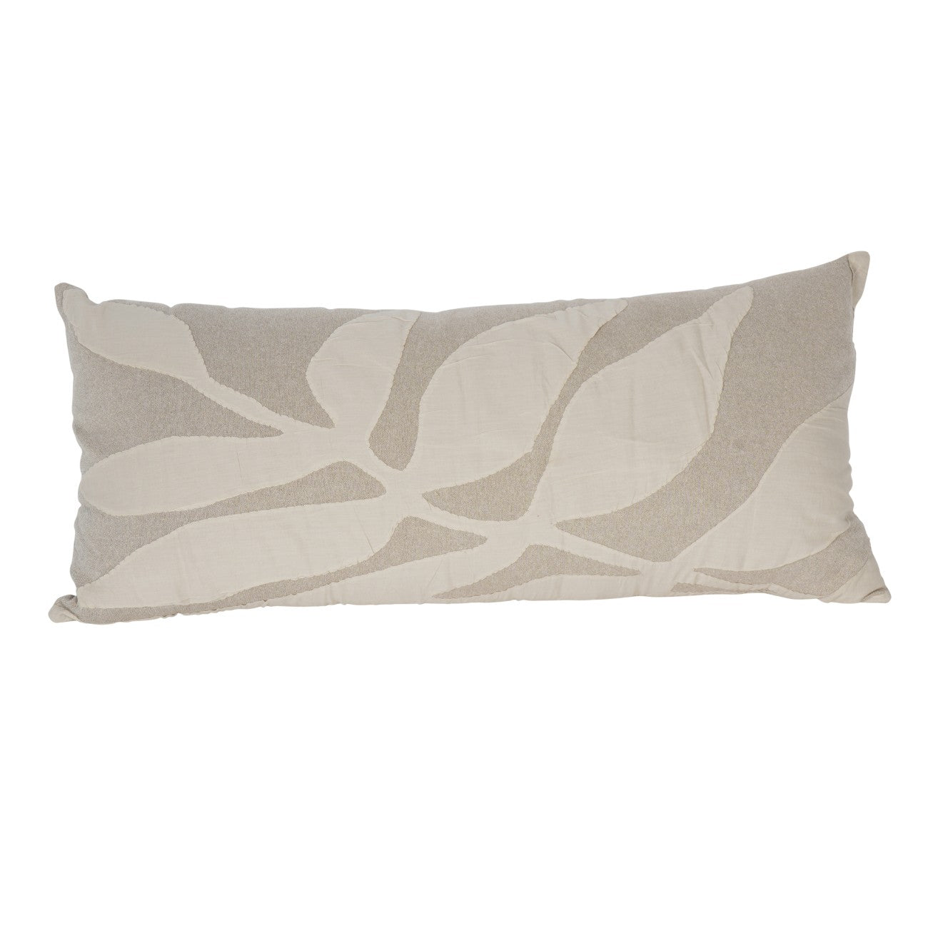 Drift Cushion Cotton Beige 90x40cm