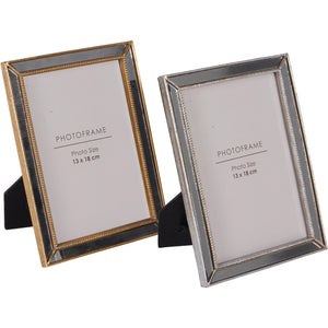 Danes Mirror Photo Frame in Gold 13x18cm by Libra, image 5