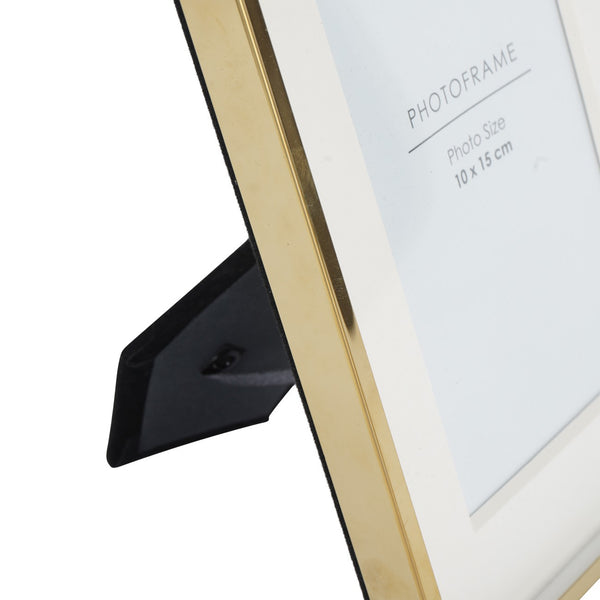 Strand 3D Photo Frame in Gold Iron 10x15cm by Libra, image 4