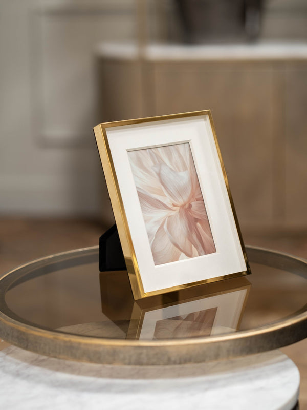 Strand 3D Photo Frame in Gold Iron 10x15cm by Libra, image 6