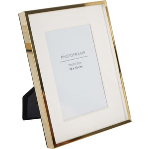 Strand 3D Photo Frame in Gold Iron 10x15cm by Libra