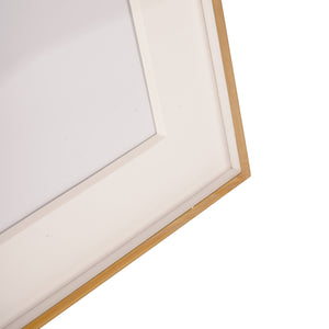 Strand 3D Photo Frame in Gold Iron 20x25cm by Libra, image 5