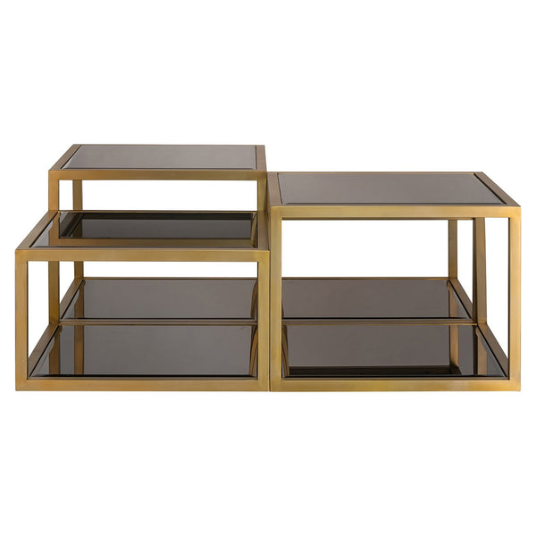 Coffee Table Loua Set of 4 (brushed Gold) – Richmond Interiors