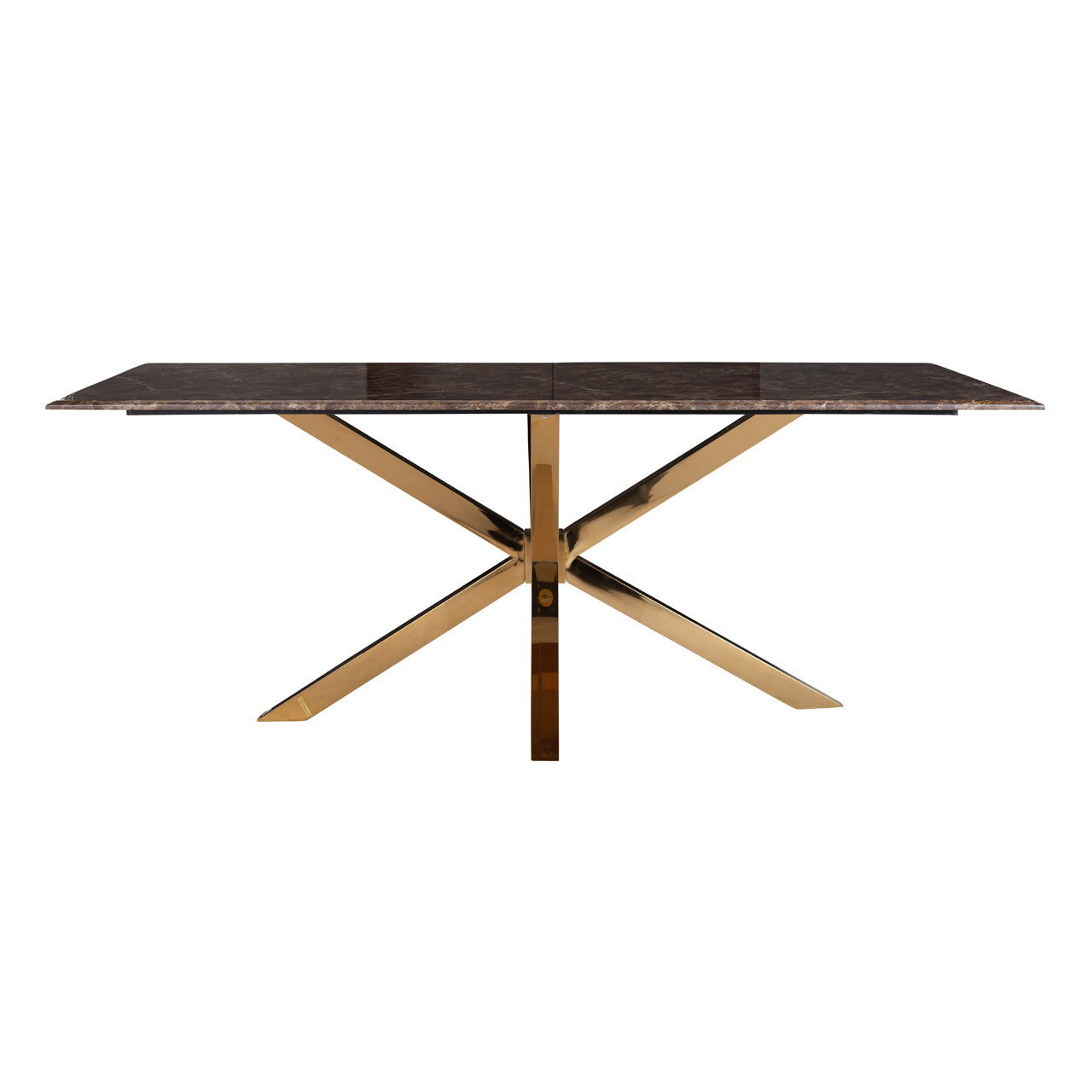 Dining table Conrad  (Gold)- Richmond Interiors