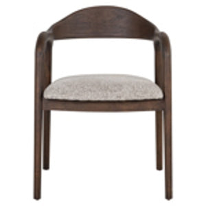 Dining chair Mihara mocca fancy fire retardant