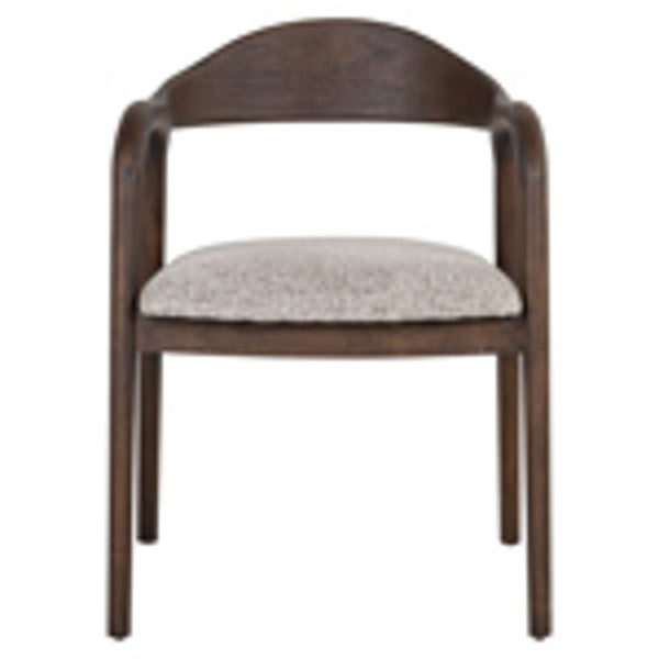 Dining chair Mihara mocca fancy fire retardant