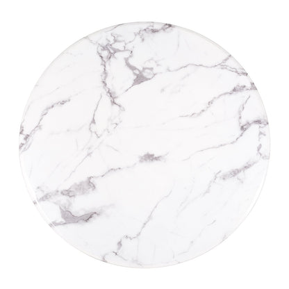 Dining table Degas 120Ø  (White)- Richmond Interiors