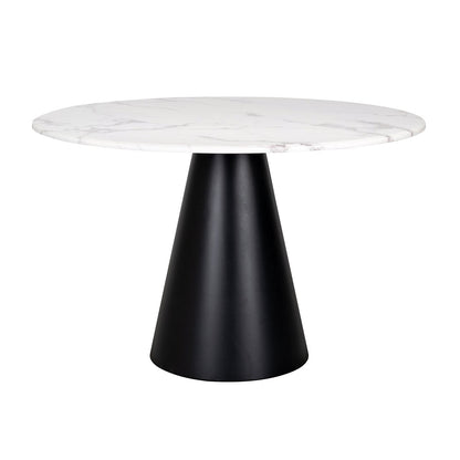 Dining table Degas 120Ø  (White)- Richmond Interiors