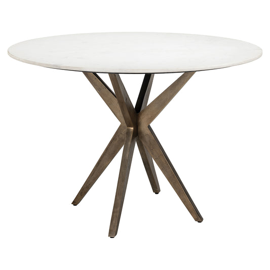Dining table Maisy 114Ø (White)