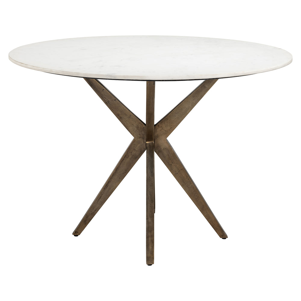 Dining table Maisy 114Ø (White)