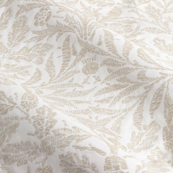 Acorn Tonal 228x228 Pencil Pleat Curtains Ivory - view 7