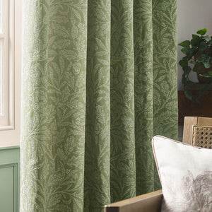 Acorn Tonal 228x228 Pencil Pleat Curtains Sage - view 6