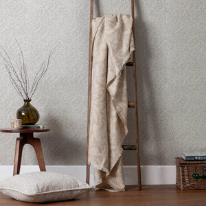 Acorn Tonal 130x170 Throw Linen - view 3