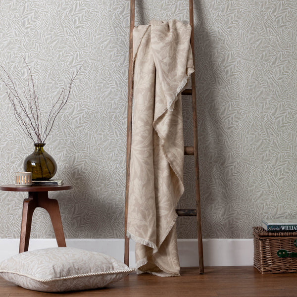 Acorn Tonal 130x170 Throw Linen - view 3