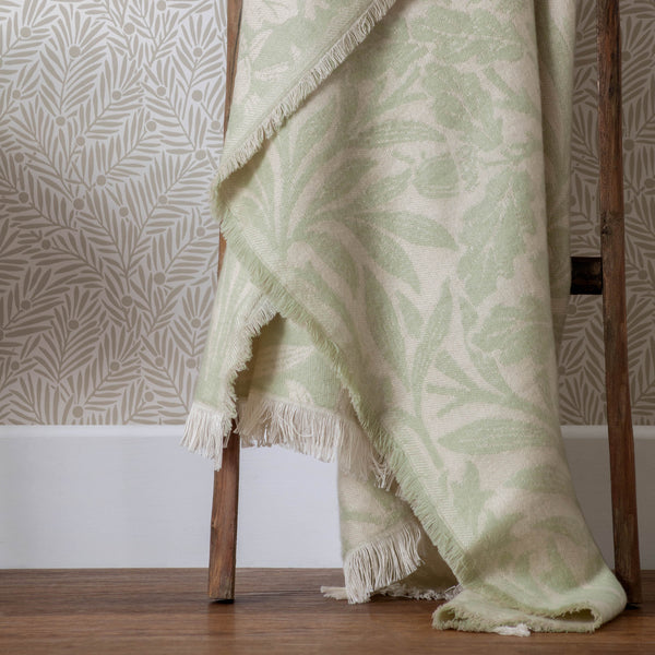 Acorn Tonal 130x170 Throw Sage