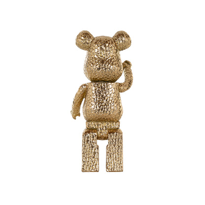 Decorative object Bear standing (Gold)- Richmond Interiors